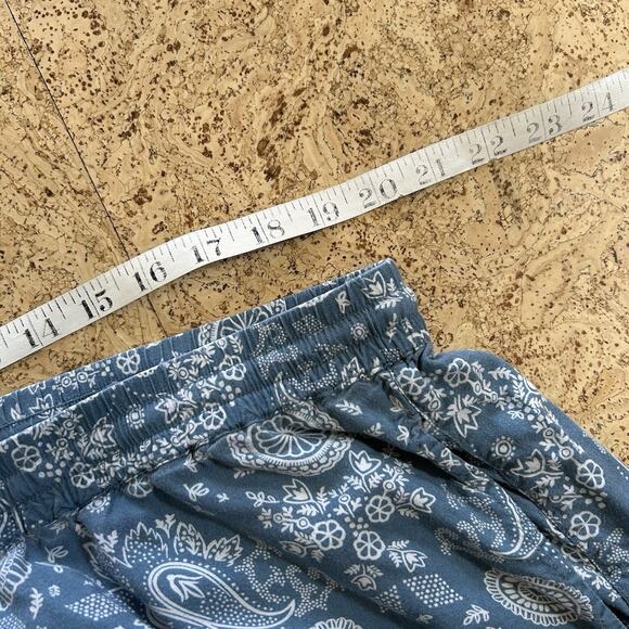 RRL Ralph Lauren Limited Edition Paisley Print Pajamas Sleep Set Shirt Pants OS - Picture 8 of 9